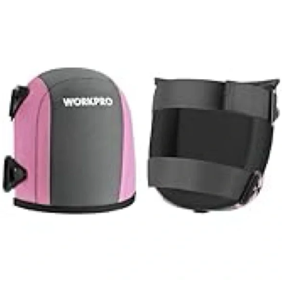 WORKPRO Garden Knee Pads with Foam Padding- Pink Ribbon - Picture 3 of 4